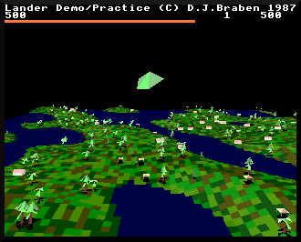 BigLander with a landscape size of 122x122