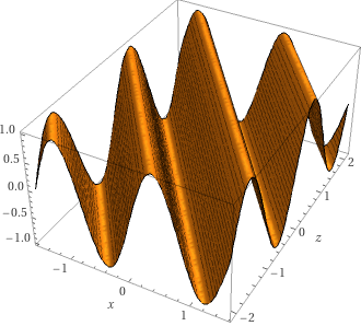 Another of the sine elements in the Lander landscape generator